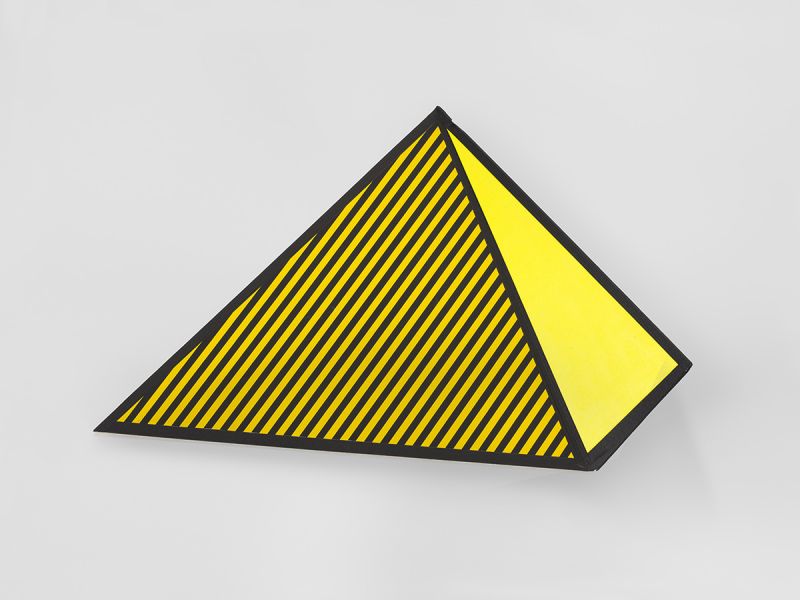 Artwork: Pyramid (Maquette), c. 1996 (RLCR 4575) Photo: Courtesy Whitney Museum of American Art
