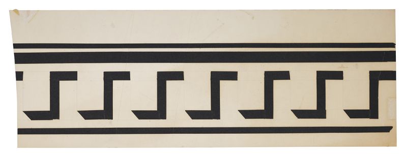 Artwork: Entablature (Study), c. 1971–72 (RLCR 1995)