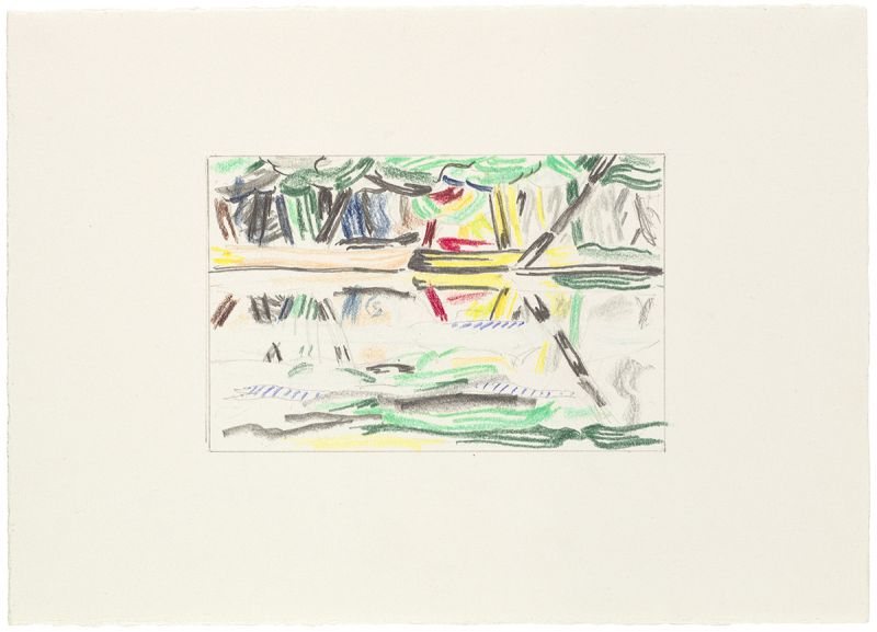 Artwork: Reflections (Study), 1985 (RLCR 3447)