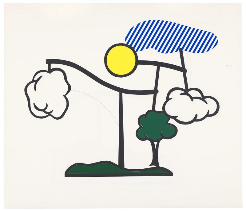 Artwork: Landscape Mobile (Study), 1990 (RLCR 3898)