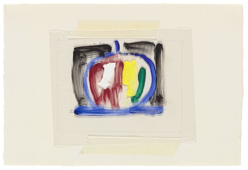 Artwork: Apple (Study), 1982 (RLCR 3091)