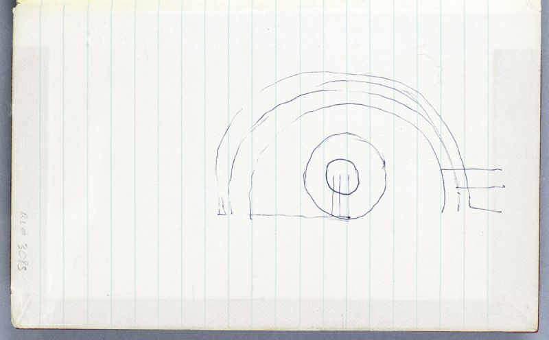 Artwork: Modern Sculpture with Velvet Rope (Study), c. 1968 (RLCR 1014.24)