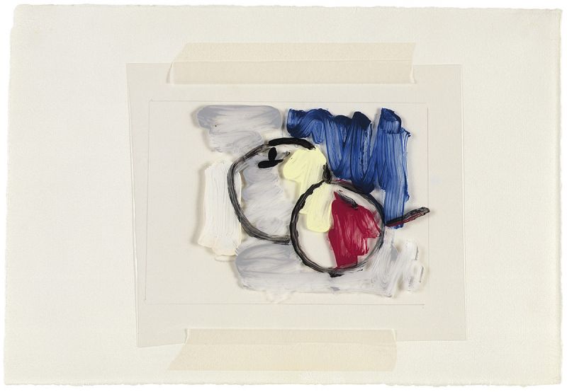 Artwork: Two Apples (Study), c. 1982 (RLCR 3149)