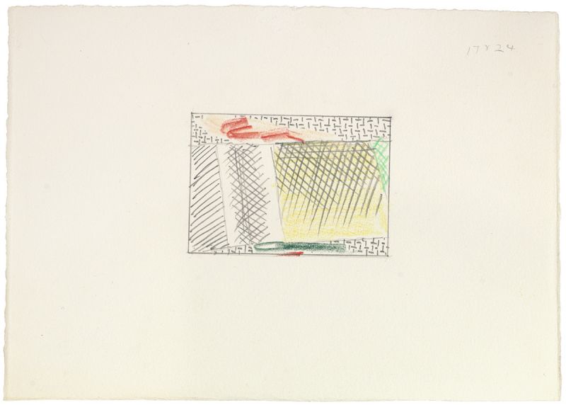 Artwork: Untitled Reflection (Study), 1989 (RLCR 3847)