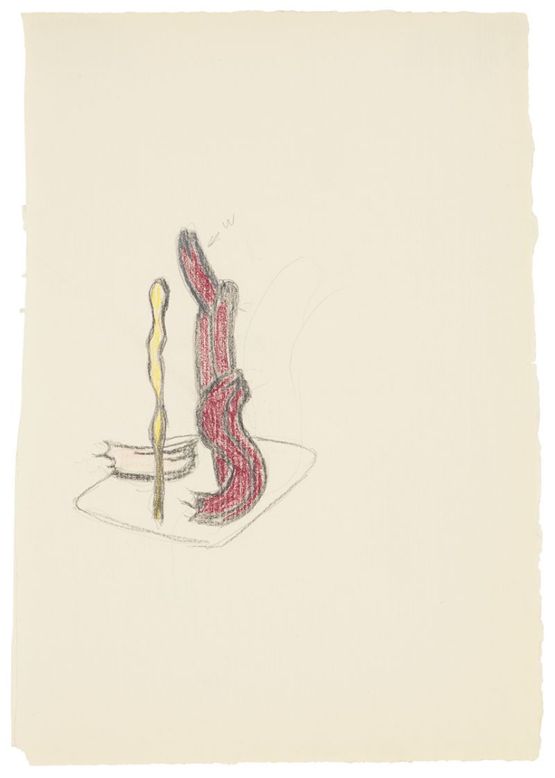 Artwork: Brushstroke Sculpture (Study), 1983 (RLCR 3196)