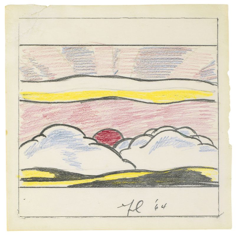 Artwork: Dawning (Study), 1964 (RLCR 846)