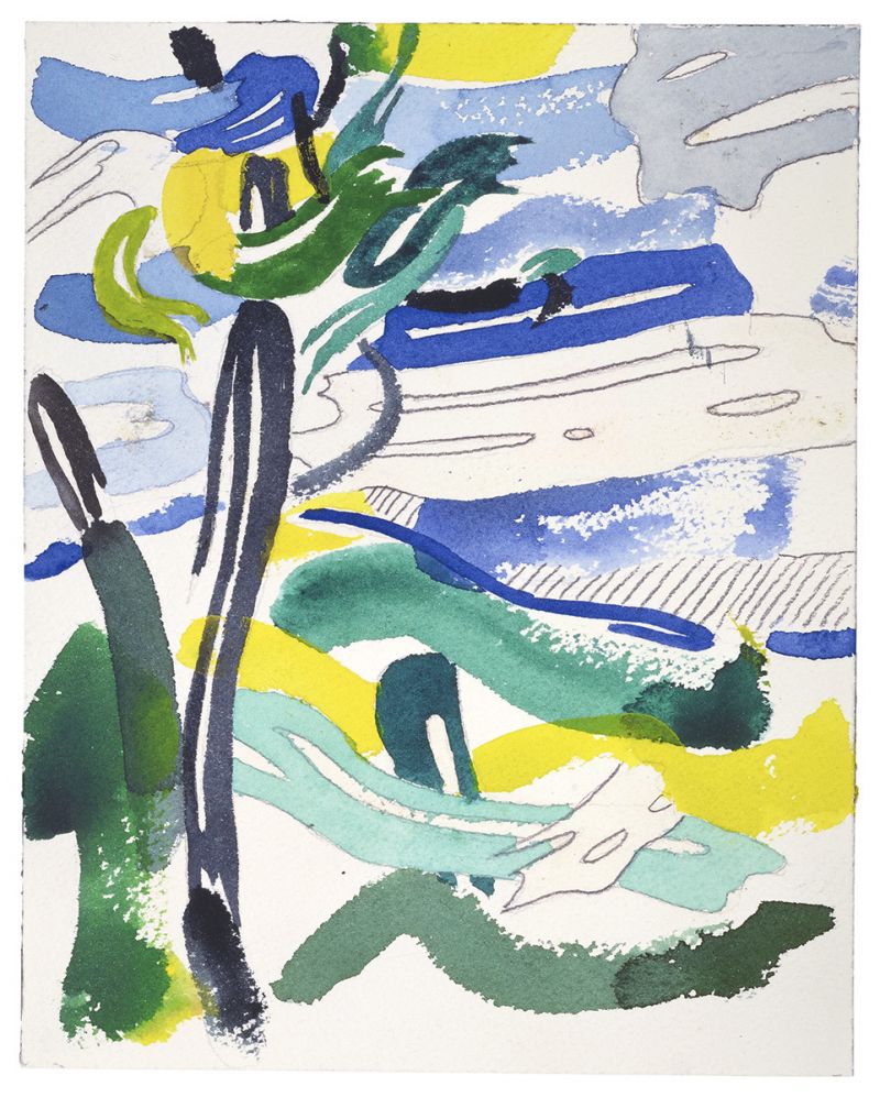 Artwork: Brushstroke Landscape, 1986 (RLCR 3517)