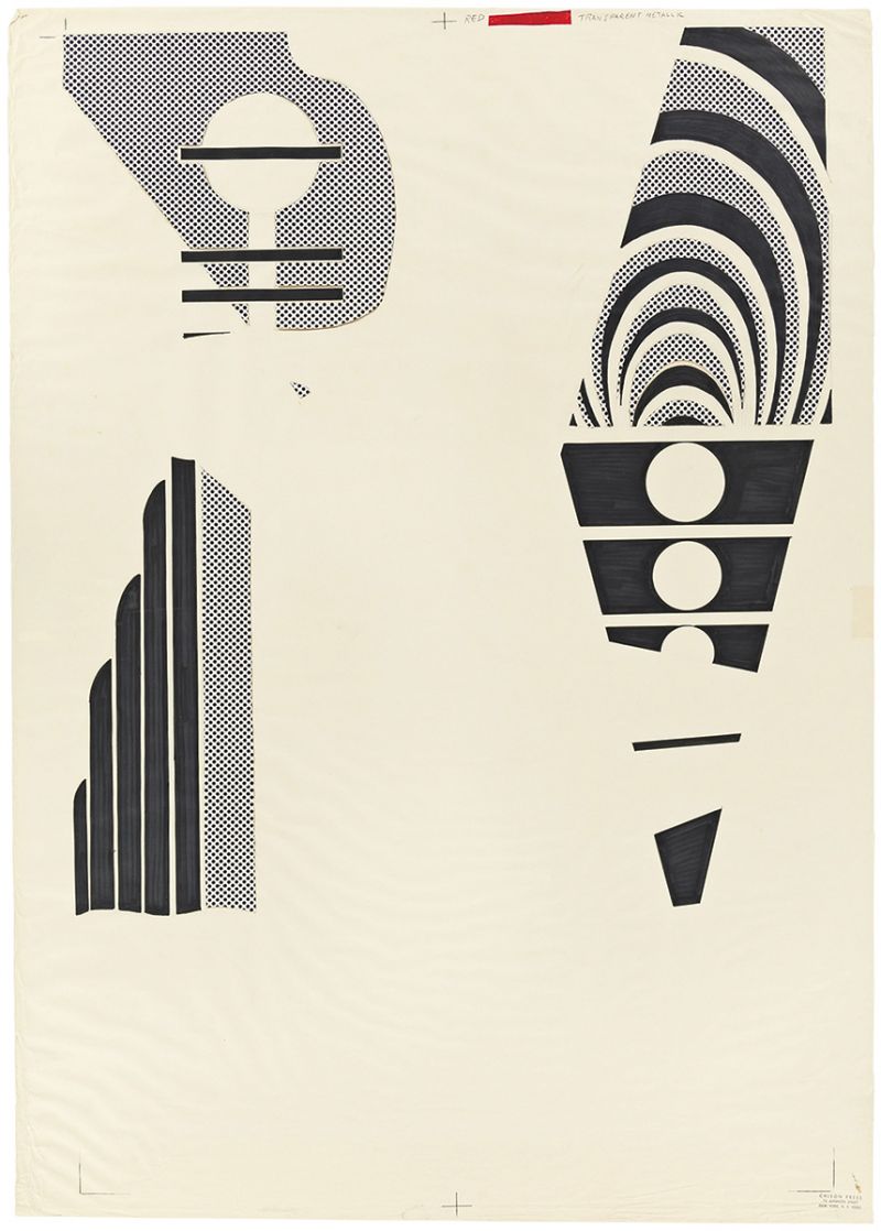 Artwork: Lincoln Center Deluxe Poster (Color Separation), c. 1966 (RLCR 1252.5)