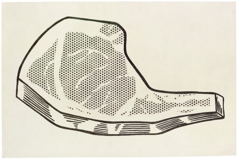 Artwork: Steak, 1963 (RLCR 798)