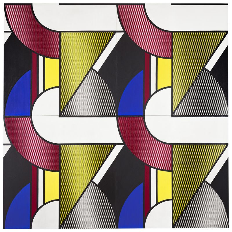 Artwork: Modular Painting with Four Panels #2, 1969 (RLCR 1727) Photo: mumok - Museum Moderner Kunst Stiftung Ludwig Wien