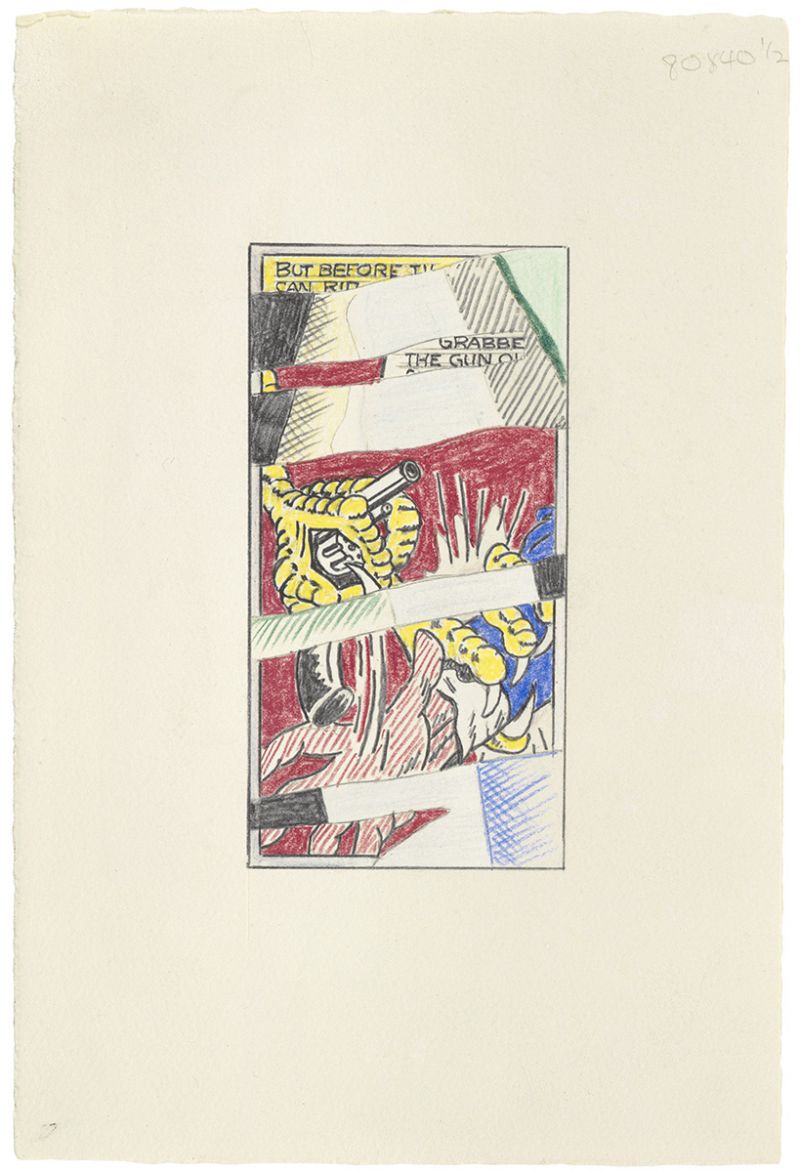 Artwork: Reflections on the Eagle (Study), 1990 (RLCR 3954)