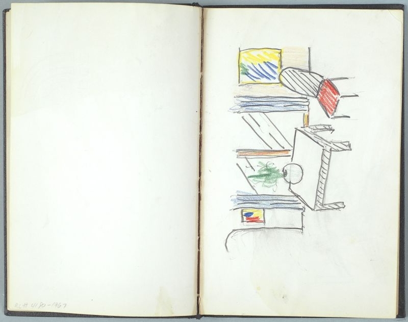 Artwork: Virtual Interior (Study), 1997 (RLCR 1512.38)