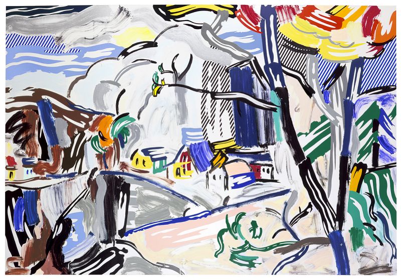 Artwork: Mountain Village, 1985 (RLCR 3439)