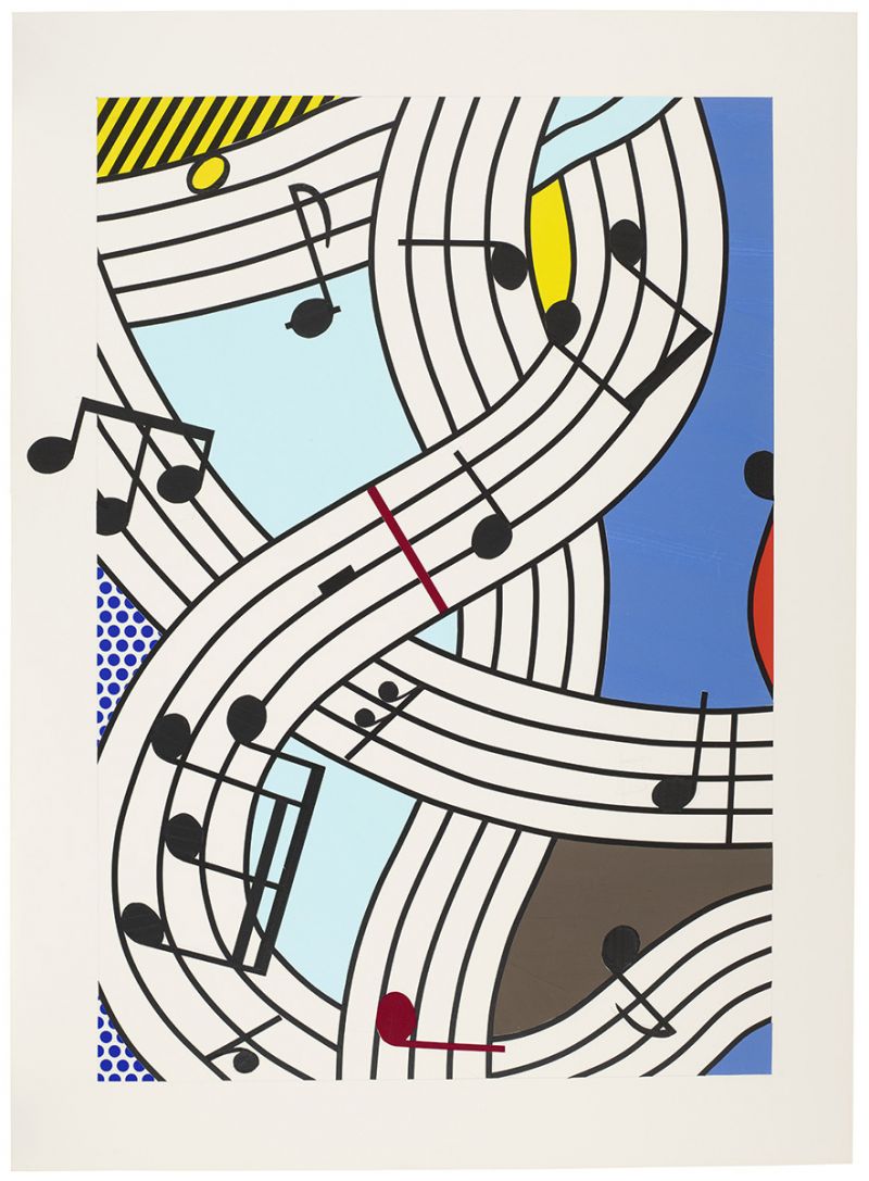 Artwork: Composition I (Study), 1995 (RLCR 4365)