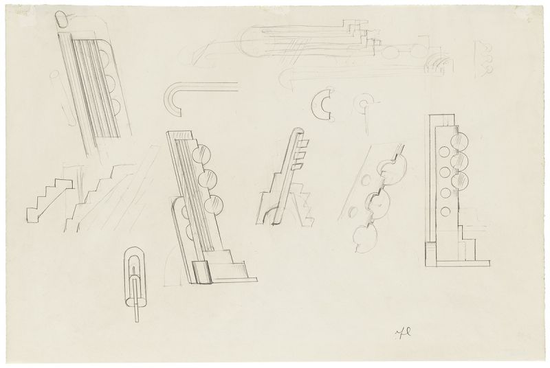 Artwork: Modern Sculpture (Studies), 1969 (RLCR 1704) Photo: Courtesy Museum of Art, Rhode Island School of Design