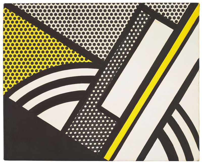 Artwork: Modern Painting with Yellow Shaft, 1967 (RLCR 1438)