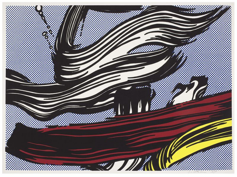 Artwork: Brushstrokes, 1967 (RLCR 1293)