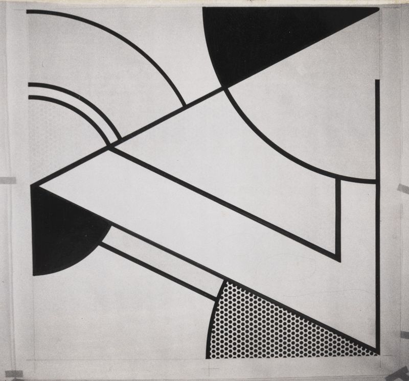 Artwork: Wrapping Paper (Color Separation), 1968 (RLCR 1624) Photo: Courtesy RLF Archives Detail of archival image