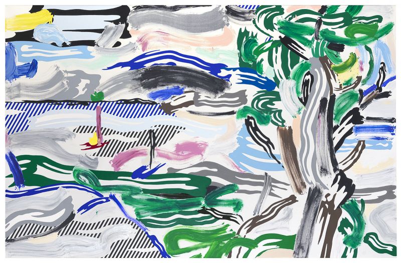Artwork: River Scene, 1987 (RLCR 3671)