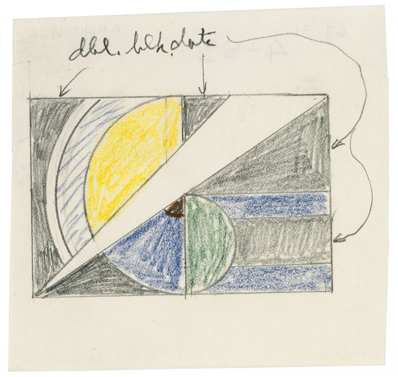 Artwork: Modern Painting (Study), 1967 (RLCR 1350)