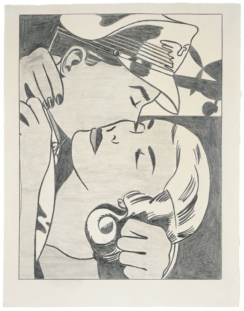Artwork: The Kiss, 1962 (RLCR 729)