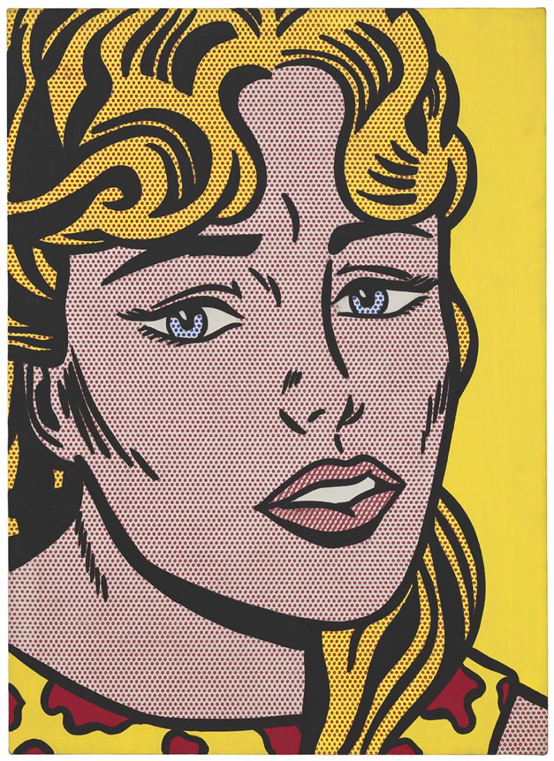Artwork: Anxious Girl, 1964 (RLCR 824) Photo: Courtesy Christie's