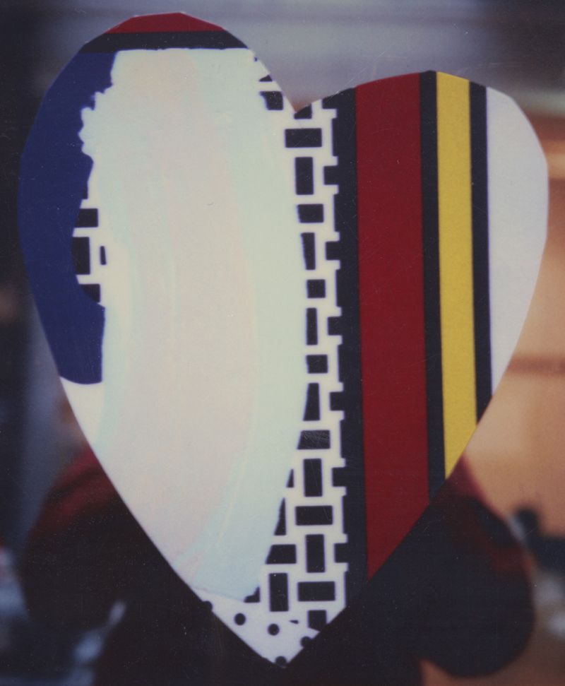 Artwork: Heart, 1991 (RLCR 4007) Photo: Courtesy RLF Archives Detail of archival image