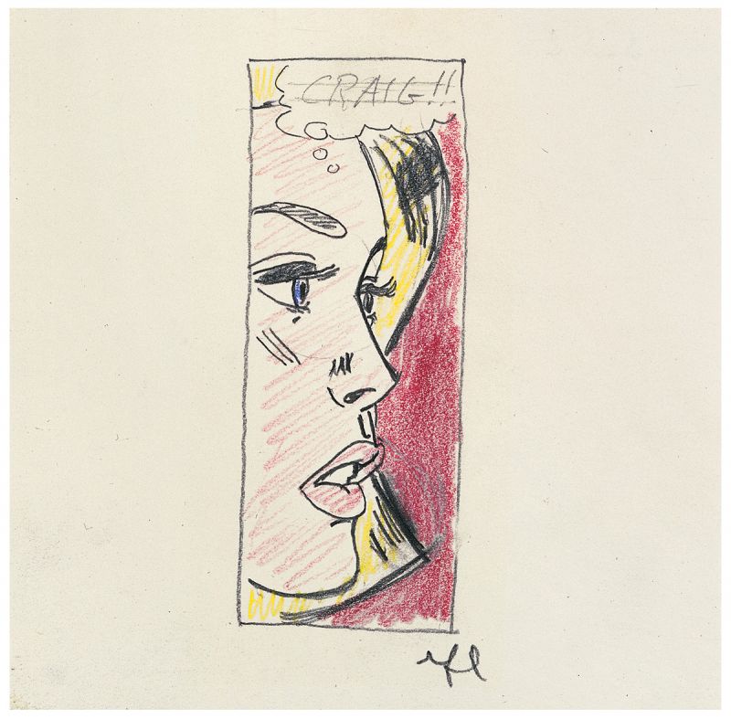 Artwork: Craig... (Study), 1964 (RLCR 840) Photo: Courtesy Christie's