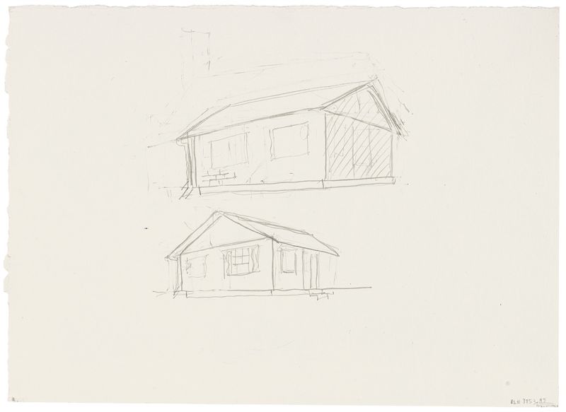 Artwork: House (Studies), c. 1996–97 (RLCR 4640)
