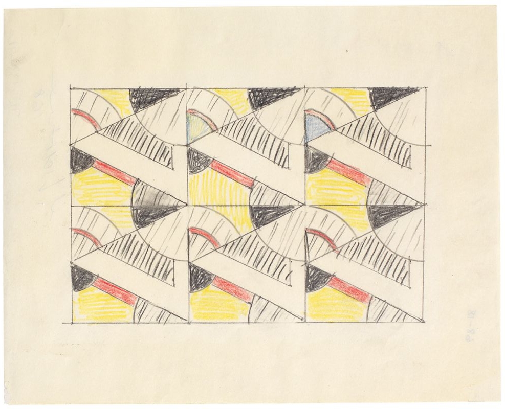 Artwork: Wallpaper (Study), 1968 (RLCR 1619)