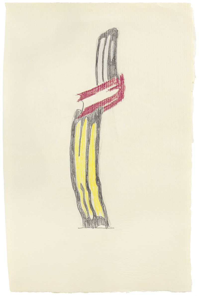 Artwork: Brushstroke Sculpture (Study), 1983 (RLCR 3197)