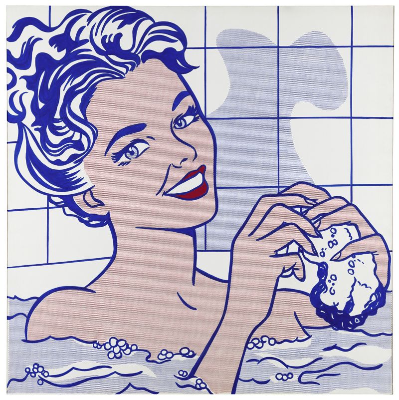 Artwork: Girl in Bath, 1963 (RLCR 769) Photo: Courtesy Museo Nacional Thyssen-Bornemisza, Madrid