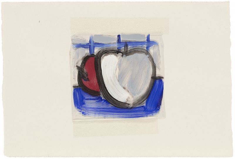 Artwork: Two Apples (Study), 1981 (RLCR 3066)