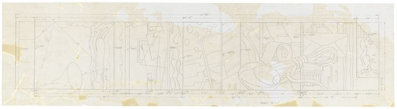Artwork: Greene Street Mural (Study), c. 1983 (RLCR 3207)