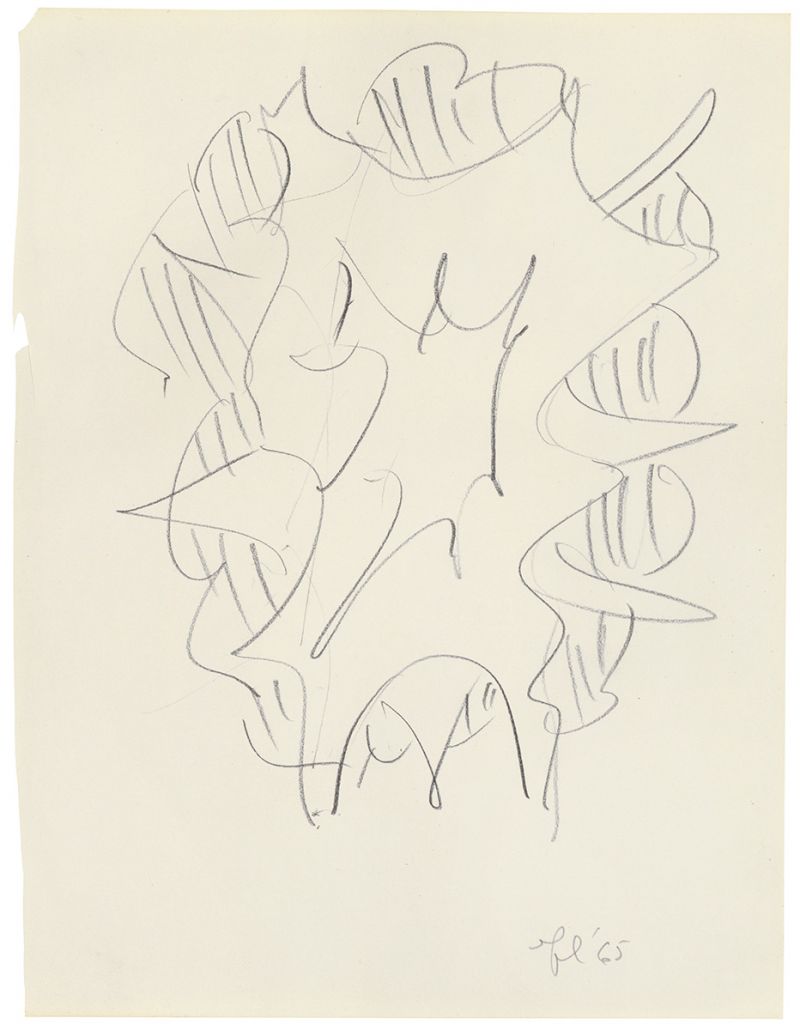 Artwork: Desk Explosion (Study), c. 1964 (RLCR 1052)