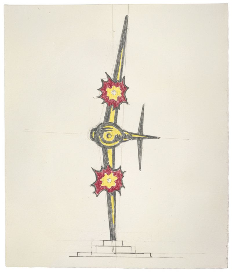 Artwork: Airplane (Study), 1989 (RLCR 3772)