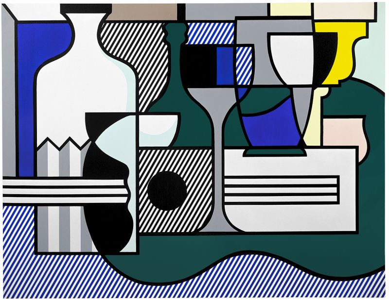 Artwork: Purist Painting with Guitar, Glass and Bottle, 1975 (RLCR 2396)