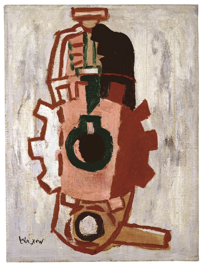 Artwork: Ratchet and Pawl Mechanism, c. 1954 (RLCR 446)