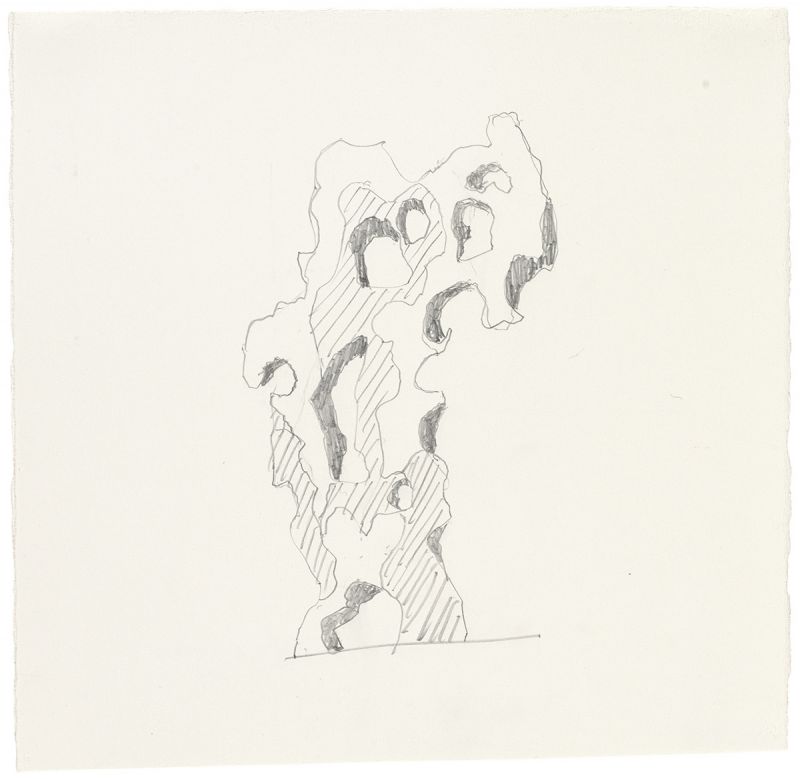 Artwork: Scholar's Rock (Study), 1996 (RLCR 4580)