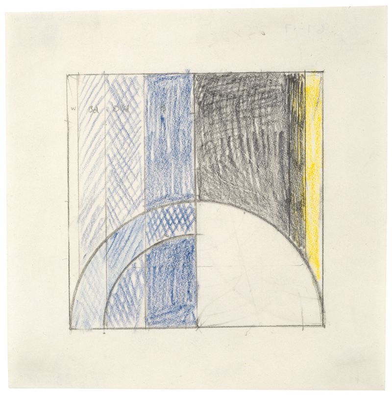 Artwork: Modern Painting (Study), c. 1967 (RLCR 1344)