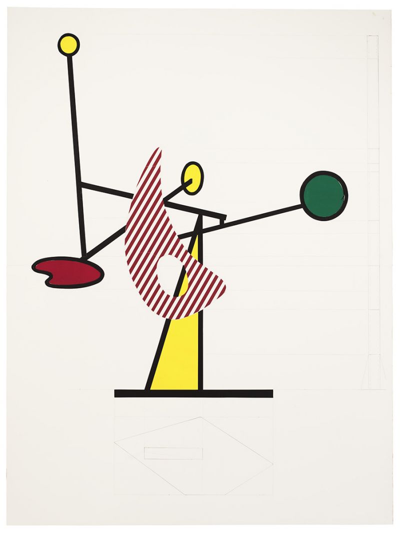 Artwork: Mobile III (Study), 1990 (RLCR 3912)