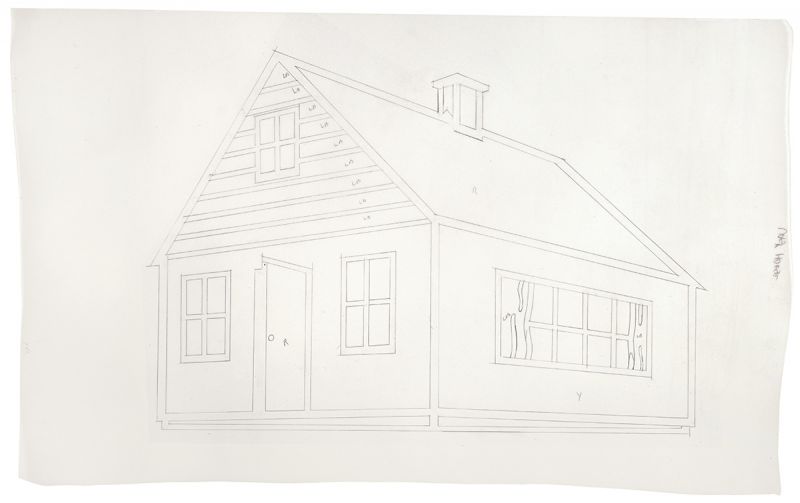 Artwork: House III (Study), c. 1997 (RLCR 4674)