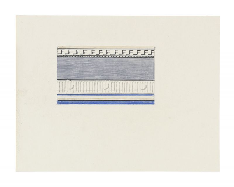 Artwork: Entablature (Study), 1974 (RLCR 2277)