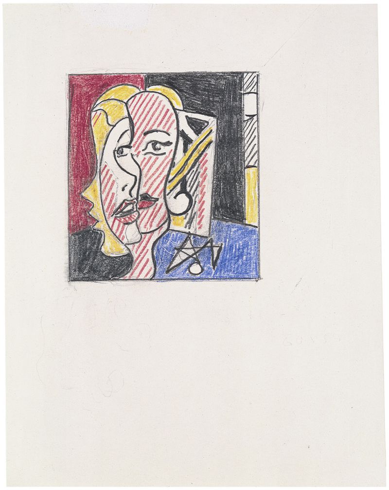 Artwork: Female Head (Study), 1977 (RLCR 2553)