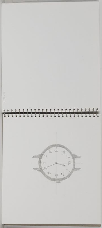 Artwork: Watch Design (Study), c. 1994 (RLCR 4348.5)
