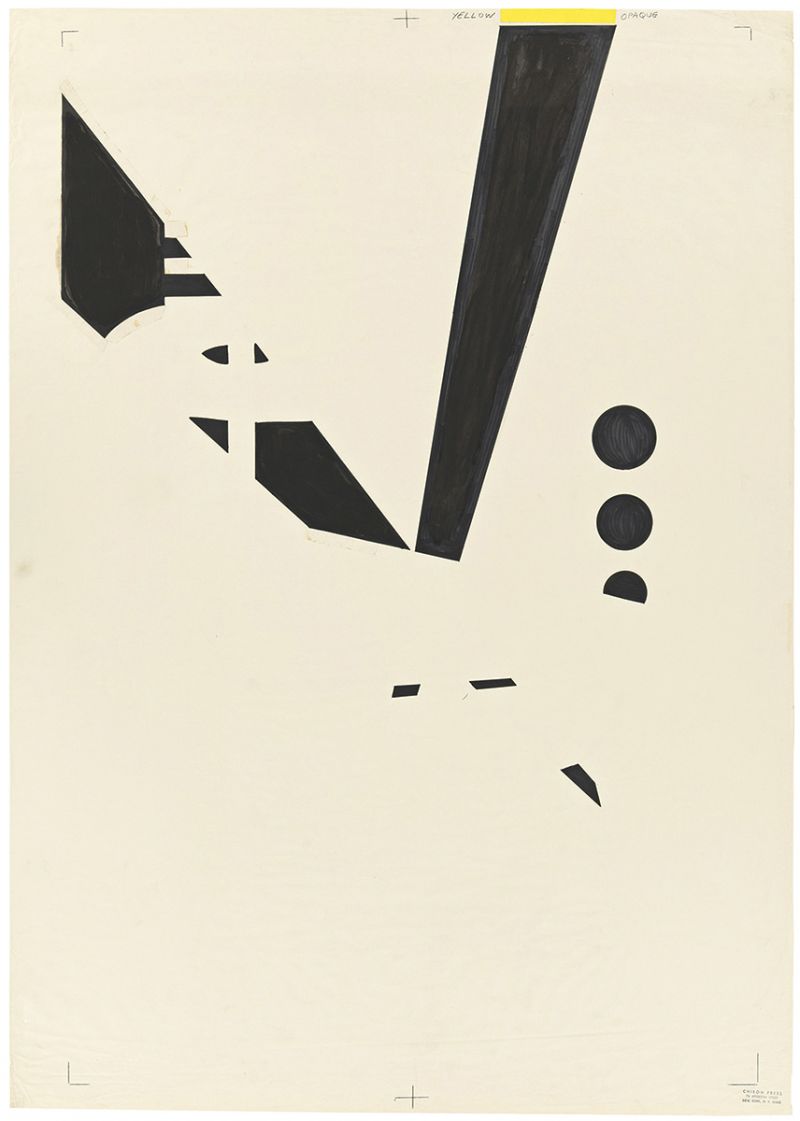 Artwork: Lincoln Center Deluxe Poster (Color Separation), c. 1966 (RLCR 1252.3)
