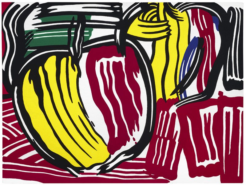 Artwork: Two More Red and Yellow Apples, 1981 (RLCR 3070)
