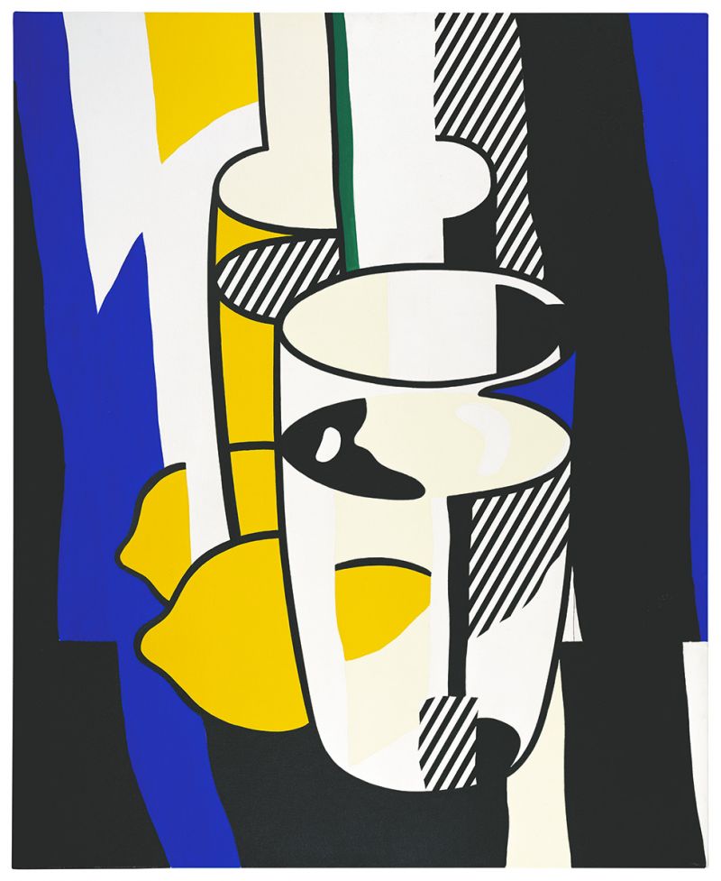 Artwork: Glass and Lemon Before a Mirror, 1974 (RLCR 2289) Photo: The Albertina Museum, Vienna – The Batliner Collection