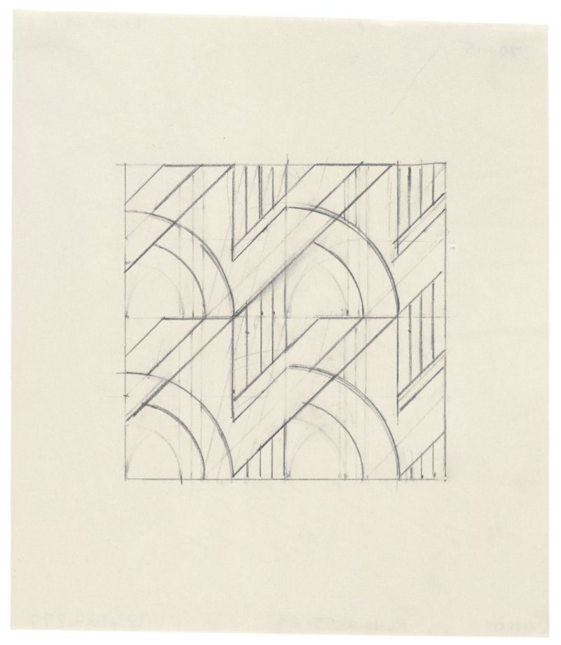 Artwork: Modular Painting with Four Panels #4 (Study), 1969 (RLCR 1737)