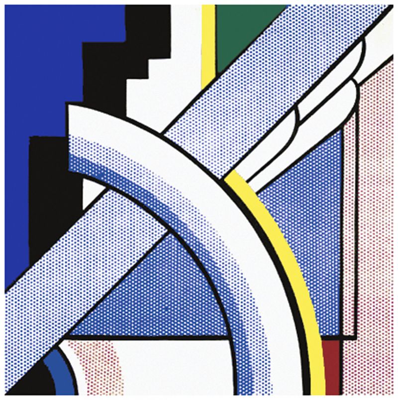 Artwork: Modern Painting with Arc, 1967 (RLCR 1371) Photo: Courtesy Richard Gray Gallery